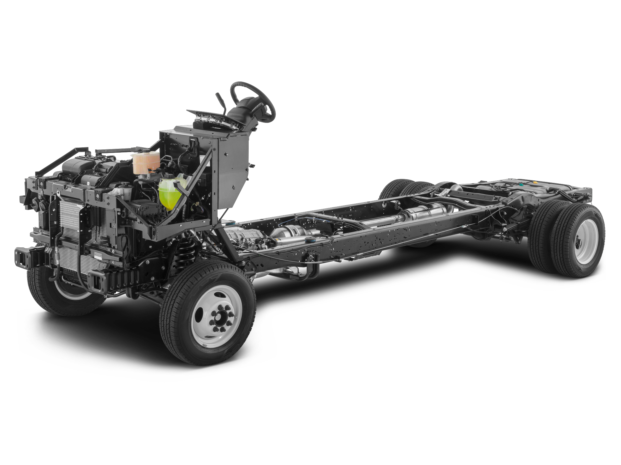 E-Series stripped chassis family shown